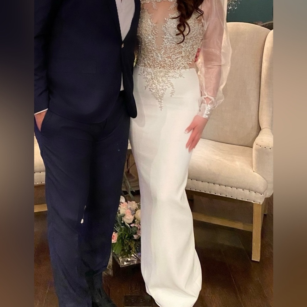 Custom made Engagment dress